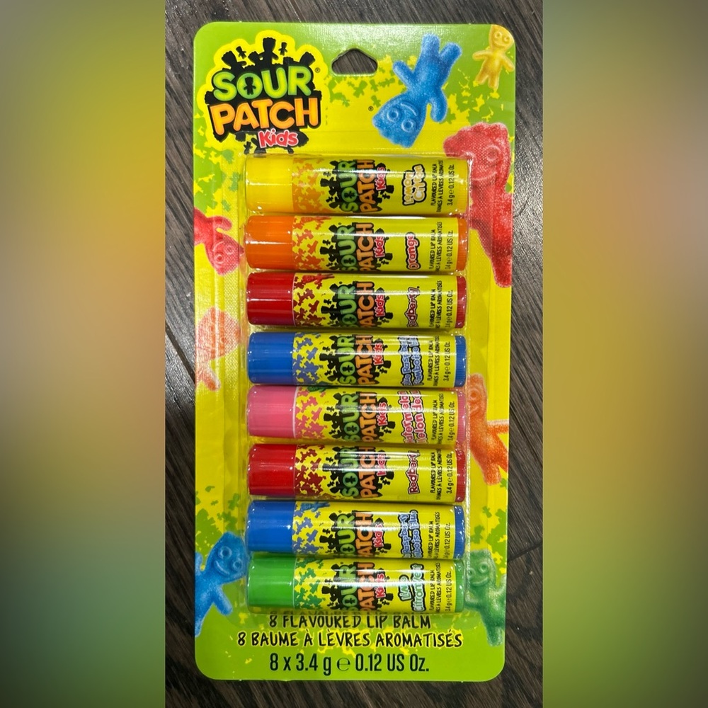 Sour Patch Kids Lip Balm Set NEW